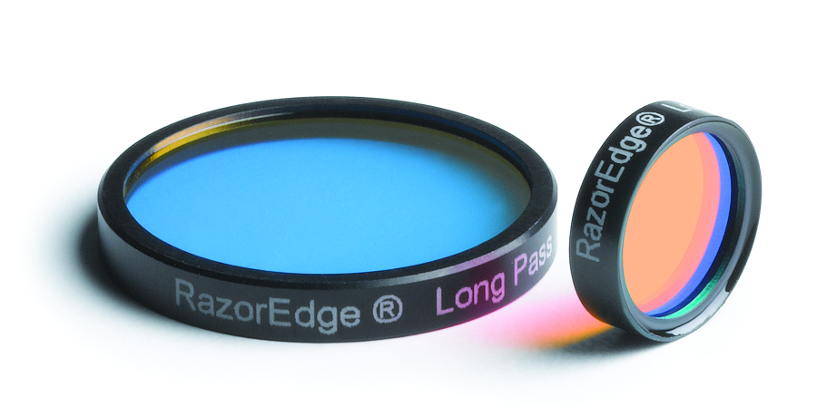 RazorEdge® ラマン分光用ショートウェーブパスエッジフィルター