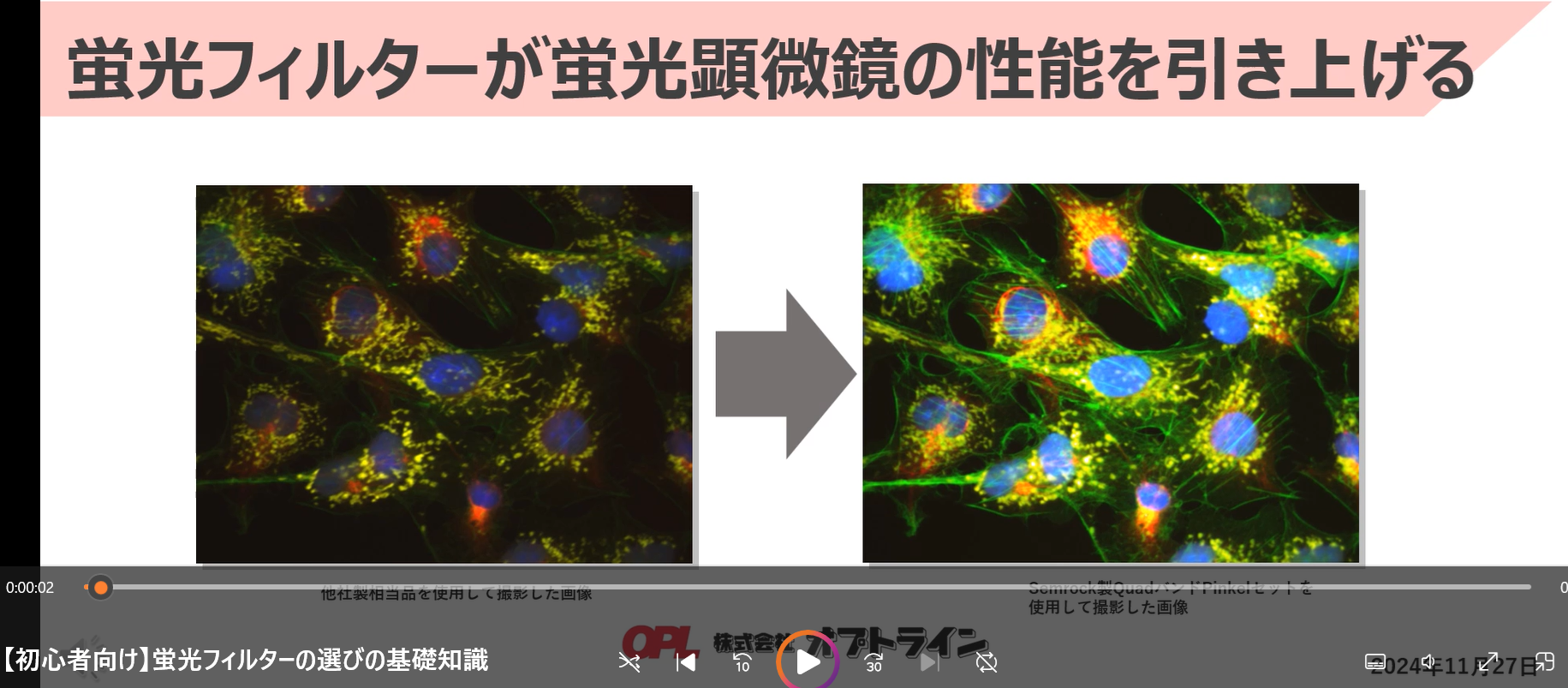 【初心者向け】蛍光フィルターの選びの基礎知識